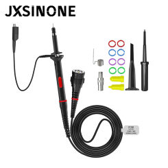 JXSINONE  P7300 1PCS Oscilloscope Probe 300MHz BNC Protective Cap Scope Probe X1/X10 DC-300MHz 10:1