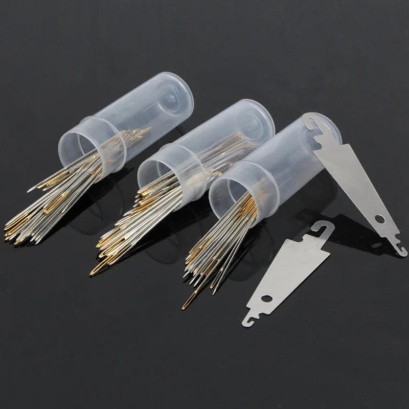 Description Picture 4 of item12/30pcs Sewing Needles Set Size 22 24 26 Numbers Cross Stitch Embroidery Needle for DIY Sewing Household Craft Needlework Tool