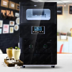 Cube Ice Machine Automatic Ice Maker Water Inlet Ice Maker Desktop Commercial Mini Ice Maker Machine
