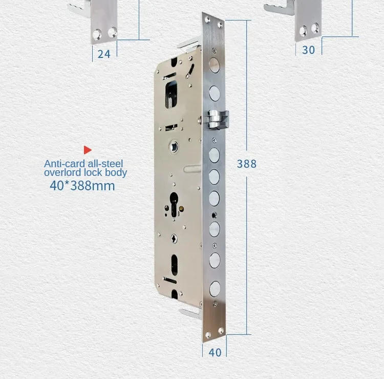 Description Picture 5 of itemFingerprint lock body,  double active stainless steel intelligent lock, Security and anti-theft door, wooden for door lock