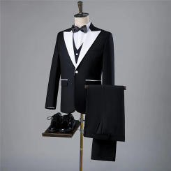 Blazer Suit For Men 2 Piece Outfit Set Suits High Quality 2024 Pants Mens Clothing Fashion Party Wedding Tuxedo Jackets coats