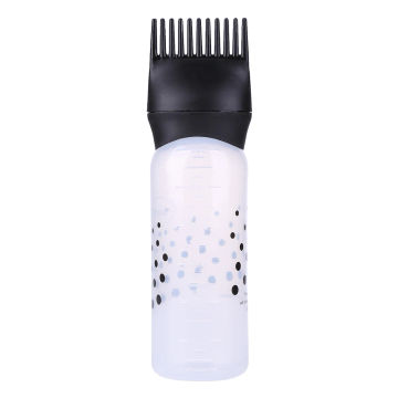 50oz Hair Dye Bottle Applicator Comb Refillable Hair Colouring Dispensing Brush Multi-functional Environment-friendly