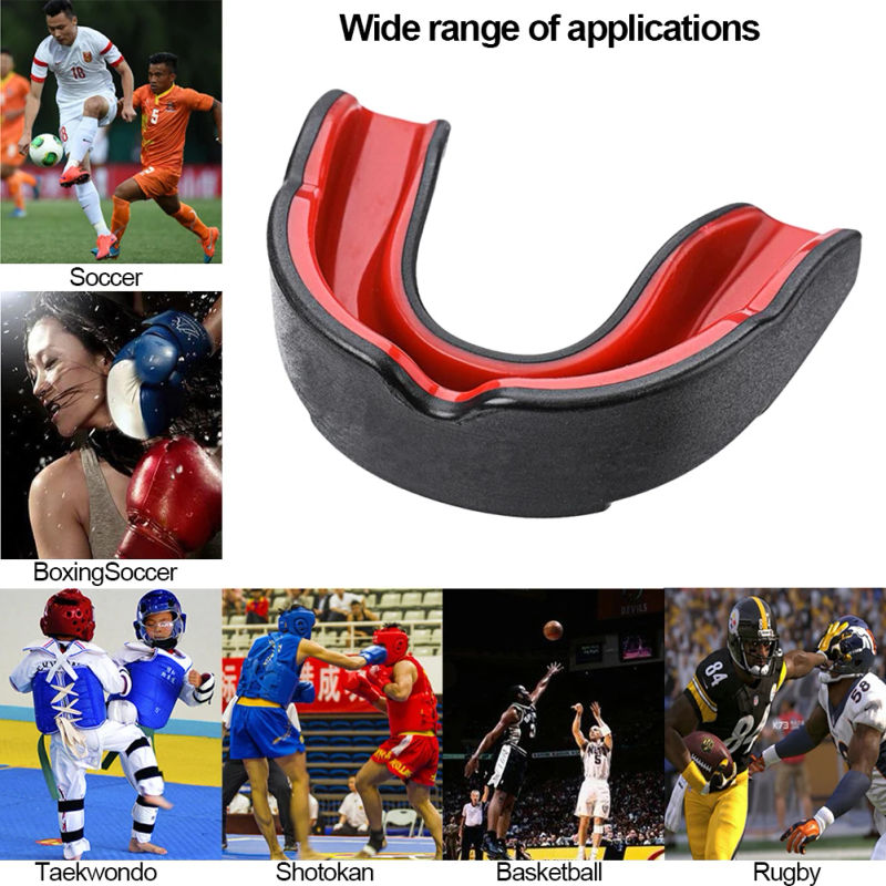 Description Picture 6 of itemMouth Guard Adults Junior Mouth Guard Sports Mouthguard for Football Wrestling Hockey Lacrosse Boxing for Contact Combat Sport