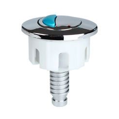 Universal Dual Flush Toilet Water Tanks Button Oval-shape Toilet Push Dual Flush Buttons Bathroom Push Button Replace T5EF