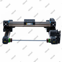mjunit shoe material sheet drawing machine synchronous belt module belt guide automatic marking machine slide rail linear high