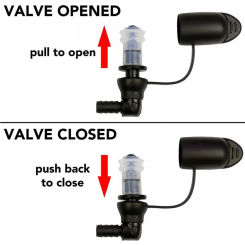 1*Replacement Hydration Bags Bite Valves With Cover For Cycling Sports Bladder Water Bag Outdoor Valve Nozzle Camping Tools