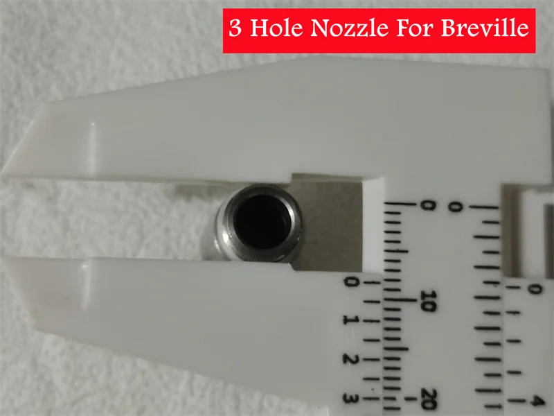 Description Picture 4 of itemFor Breville 3-4-Hole Coffee Machine Steamer Coffee Maker Steam Nozzle Milk Foam Tip Accessories Foaming Replacement