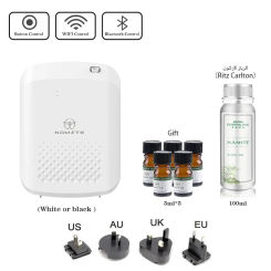 Namste Bluetooth Aroma Diffuser Perfume Electric Aromatic Oasis 1000m³ Free 100ML Essential Oil Home Freshener Device