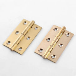 Window Accessories Door Hinges 3.5inch Mute Cross Hinge Brass Multilayer Plating Furniture Hardware Cabinet Cupboard Window Door