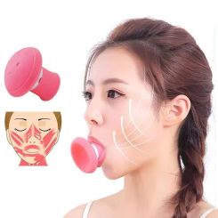 Silica Gel Mouth Jaw Exerciser Slimming Face Lift Tool Chin V Face Lifting Double Thin Wrinkle Removal Blow Breath Exerciser