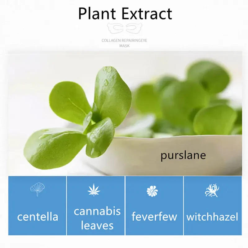 Description Picture 5 of itemCollagen eye mask is rich in collagen effectively reduces the fine lines around the eyes tightens the skin moisturizes the skin