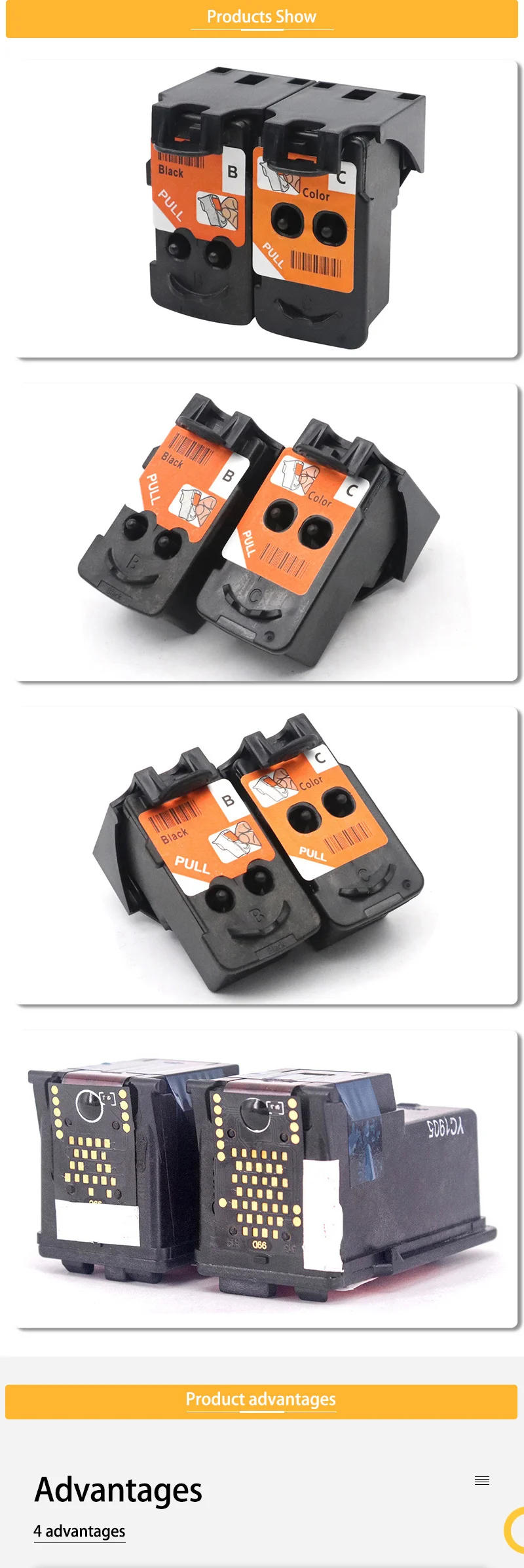 Description Picture 3 of itemQY6-8002 QY6-8018 Printhead CA91 CA92 Print head For Canon PIXMA G1400 G1410/ G1411 G2400 G2410 G2411 G3400 G3410 Printer