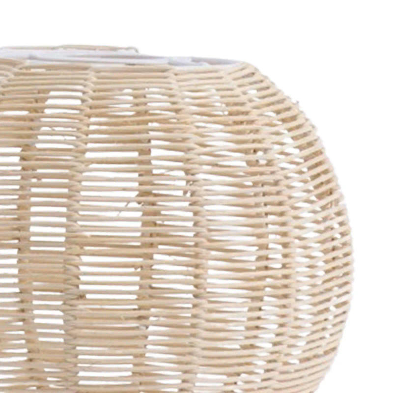 Description Picture 6 of itemWoven Pendant Lamp Shade Rattan Weave Retro Chandelier Light Cover Ceiling