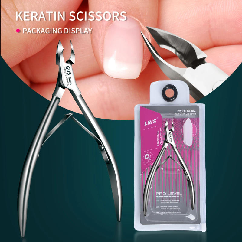 Description Picture 3 of itemProfessional Cuticle Trimmer Set, Super Sharp Dead Skin Scissors For Women And Men's Nail And Toenail Labor Saving Manicure Tool