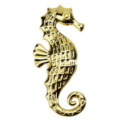 Single Hole Zinc Alloy Handle Pull Zinc Alloy Seahorse Animal Zinc Alloy Handle Cabinet Handle Creative Handles