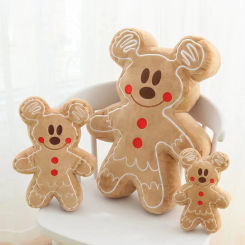 Lovely Gingerbread Man Back Cushion Throw Pillow Stuffed Anime Biscuit Iconic Brand Iconic Brand Plushies Sofa Bed Home Decor Xmas Gifts