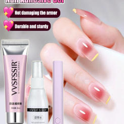 3 Piece Nail Art Set Nail Salon Gel Strong and Long Lasting Wearable Nail Bonding Adhesive Rebound Nail Salon Stickers