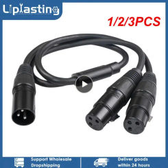 1/2/3PCS 1m/2m/ /5m/10m 3-Pin Signal Connection DMX Cable For LED Par Light Moving Head Light Dmx Stage Lighting Accessories