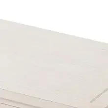 Description Picture 6 of itemSet of 2 Farmhouse Fully-Assembled Nightstand with 2-Drawer, Flower Motif End Table for Small Spaces,White-Washed