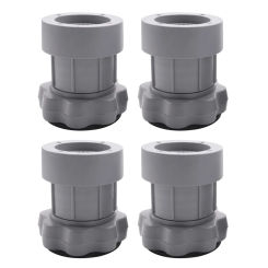 4PC Adjustable Heighten Washing Machine Anti Vibration Pad Shock Non Slip Feet Mat Fridge Floor Furniture Protector