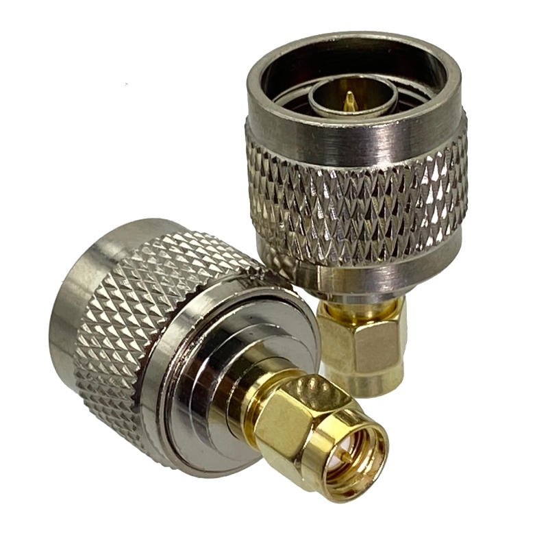 Description Picture 2 of itemN to SMA Male Plug & Female Jack Nut Bulkhead M16 RF Adapter Connector Coaxial for Radio Antenna Wire Terminals 1pcs