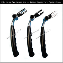 3 Pieces Ergonomics Design Hand Levers Curving Handles Accessories Of Soft Serve Ice Cream Machines
