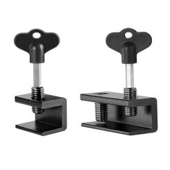 Door Frame Security Lock with Key Wrench Window Limit Stop Locks Aluminium Alloy Door Window Limiter Lock Kid/Children Guards