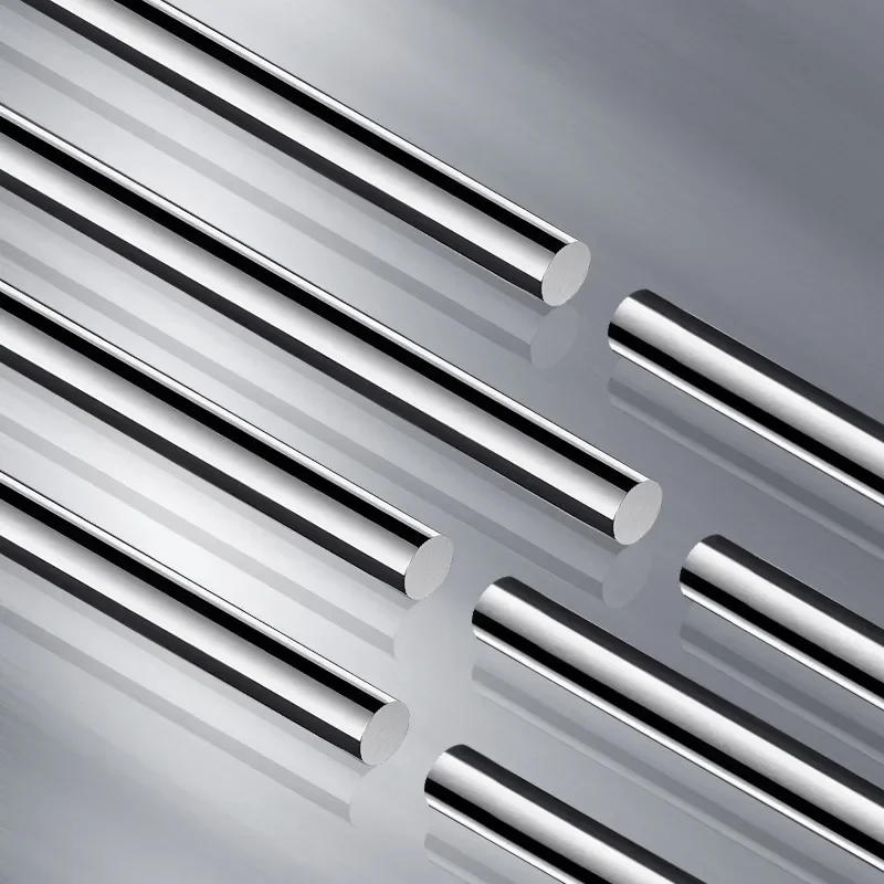 Description Picture 2 of item10mm Chrome Coated Steel Rod Hardened Shaft 6mm 8mm Linear Shaft 3d Printer Parts 150mm 250mm 350mm 450mm Long Guide