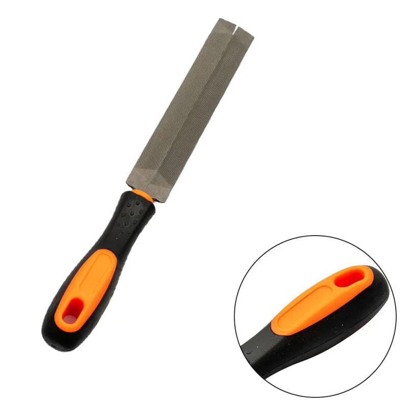 Description Picture 5 of itemFine-Toothed Metal Files For Metalworking Woodworking Steel Flat File Half-Round File Tools Sanding Tools Hand Operated Tools