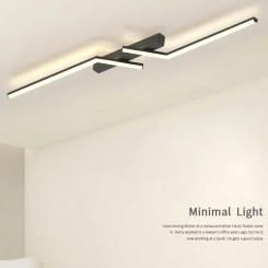 Simple Strip LED Chandelier Aisle Corridor Balcony Lights Modern Bedroom Ceiling Lamp Home Indoor Decor Lighting Lamps Creative