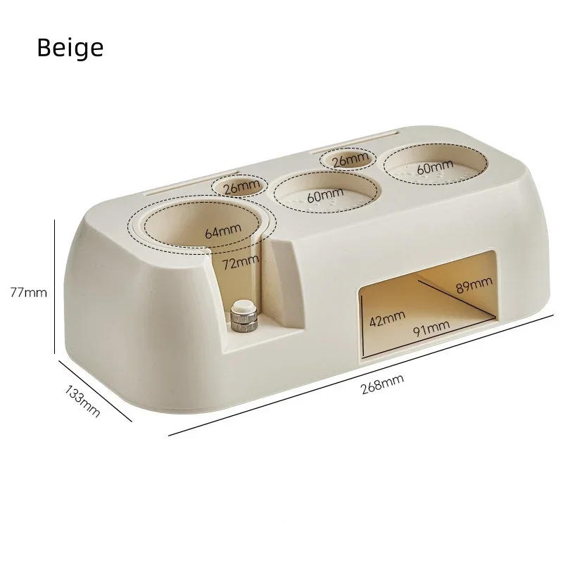 Description Picture 4 of itemCoffee Powder Holder 51/53/54/58mm Universal ABS Espresso Tamper Holder Coffee Portafilter Rack Tamper Storage Base Coffeeware