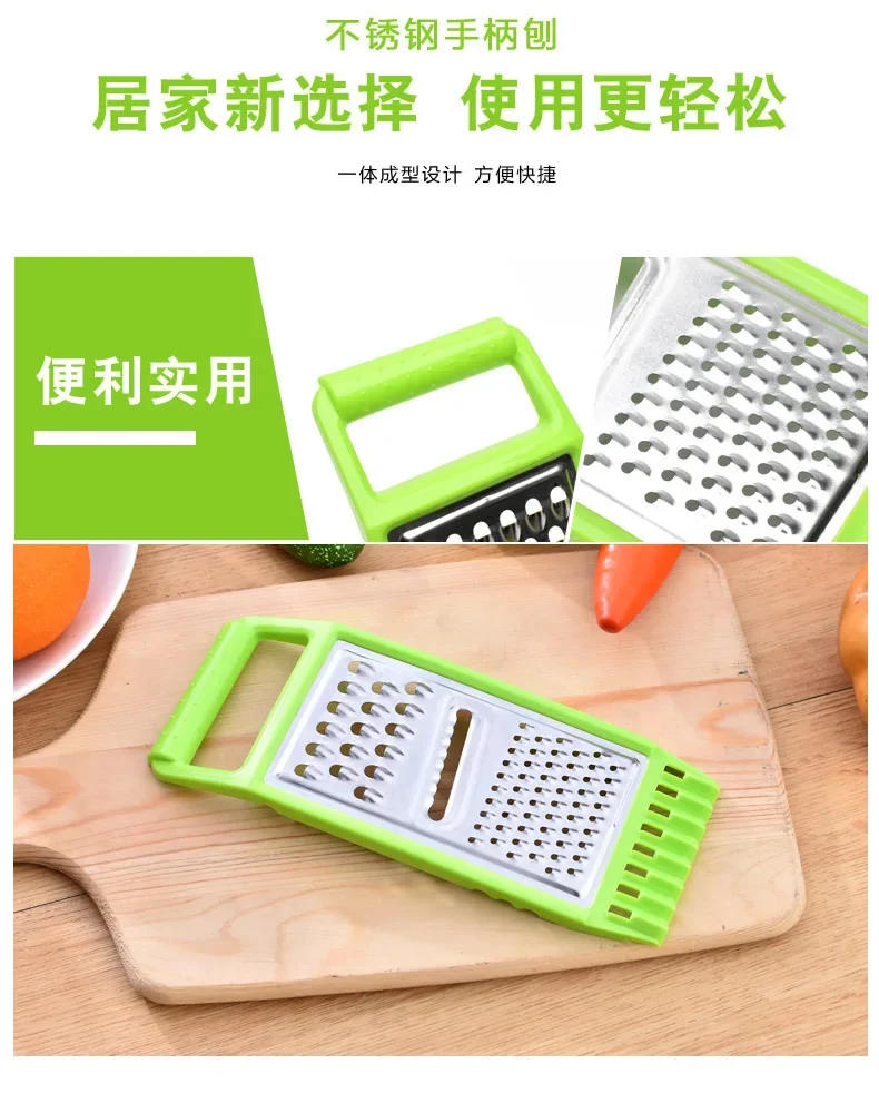 Description Picture 4 of itemMulti-functional Manual Stainless Steel Vegetable Cutter Slicer Household Potato and Fruit Grater Creative Kitchen Gadgets
