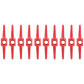 Red 10pcs