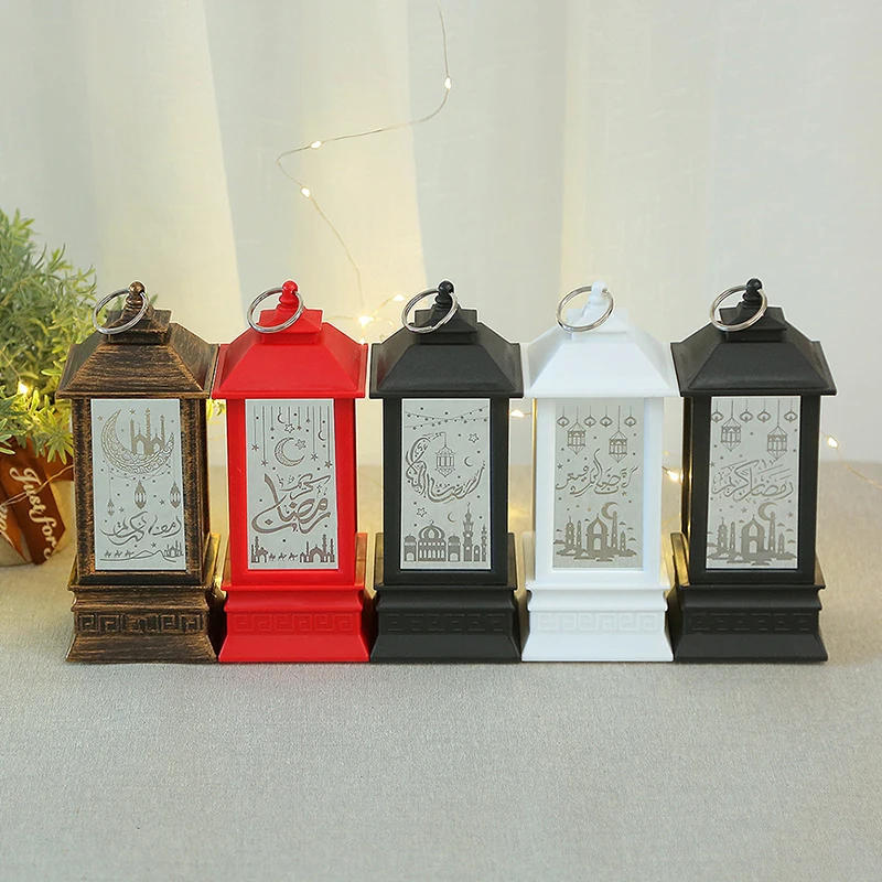 Description Picture 5 of itemNew LED Lantern Retro Ramadan Decor Islam Muslim Party Gifts Eid Mubarak Candles Night Light Eid Colorful Ramadan Ornaments 2024
