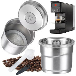 Stainless Steel Reusable Coffee Capsule Espresso Capsule Espresso Coffee Filter Pod Coffee Capsule Pod Coffee Accessories