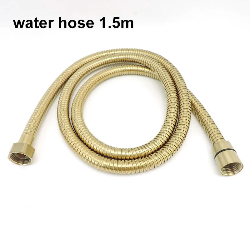 Description Picture 2 of itemStainless steel Gold Toilet Bidet Sprayer wc shower head set Douche Handheld water T valve Hose Muslim Kit bathroom cleaning o1