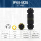 M25-2P 9-12mm