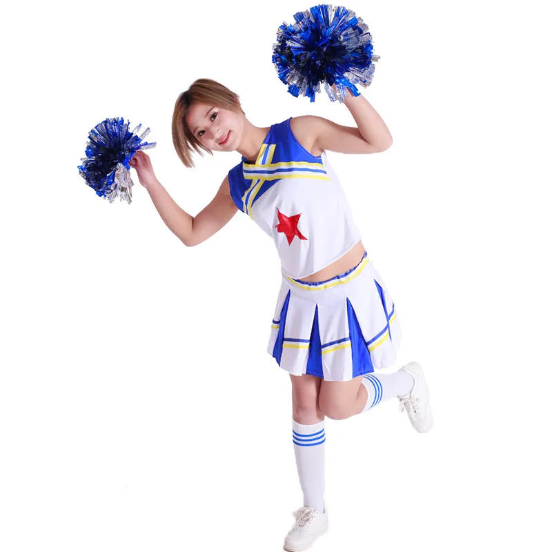 Description Picture 6 of itemCheerleading Costume Kids Girls Children Competition Cheerleaders School Team Uniform Class Suit For Child Dancing Costumes