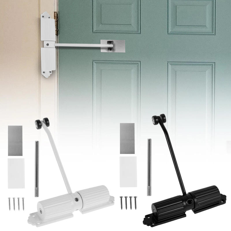 Description Picture 2 of item2/1PCS Safety Spring Door Closers Adjustable Closing Door Hinge Stopper Fire Rated to Convert Hinged Doors to Self Closing Doors