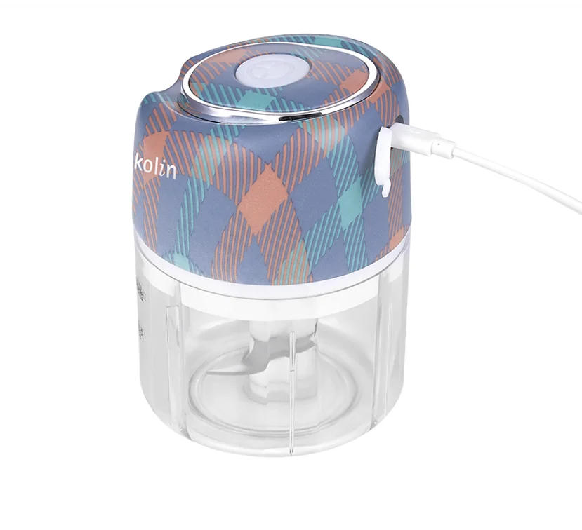 Description Picture 3 of itemHousehold kitchen shredder 250ml portable food processor electrical appliances   blender