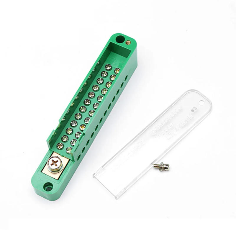 Description Picture 5 of itemUnipolar Splitter Junction Box 1 In 4/6/8/10/12 Out Retardant Metering Cabinet Wire Terminal Block Electrical Accessories