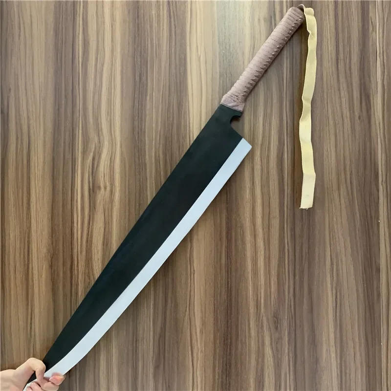 Description Picture 4 of itemBleach 106cm Cosplay Sword Anime Knife Kurosaki ichigo  Weapon Black Katana Role Playing  Safety PU Prop Toy
