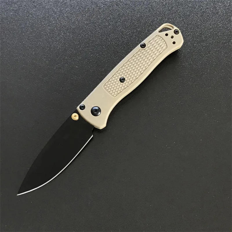 Description Picture 5 of itemMini Pocket Knives 533 Bugout Folding Knife Multicolor Nylon Fiber Handle Outdoor Camping Fishing Knives Safety Defense EDC Tool