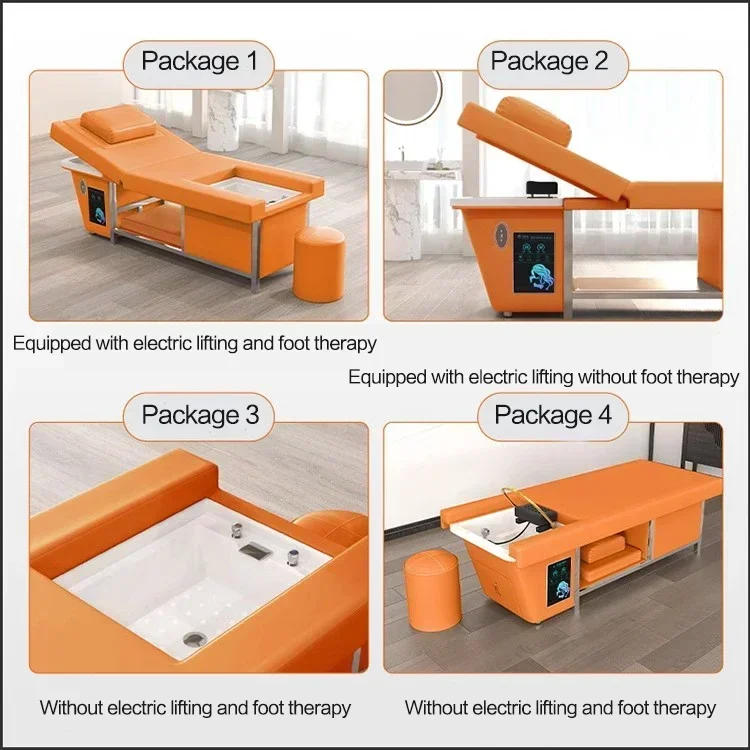 Description Picture 2 of itemHeadspa Hair Wash Pedicure Chair Backwash Comfortable Stylist Washing Beauty Spa Wash Hair Salons Chair Fryzjerskie Shampoo Foot