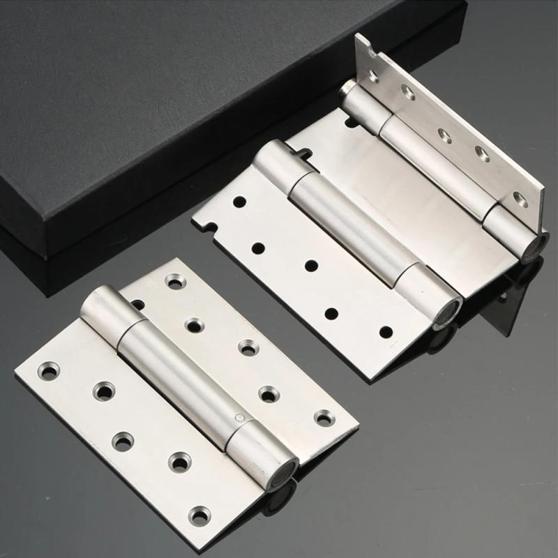 Description Picture 3 of item2pcs Self Closing Spring Hinge Stainless Steel Door Hinges Cabinet Automatic Rebound Door Closer Furniture Hardware Accessories
