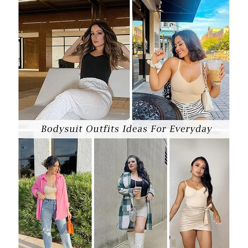 Description Picture 2 of itemBodysuit Shapewear Women Full Body Shaper Tummy Control Hip Butt Lifter Corset Thigh Reductive Slimming Waist Trainer Underwear