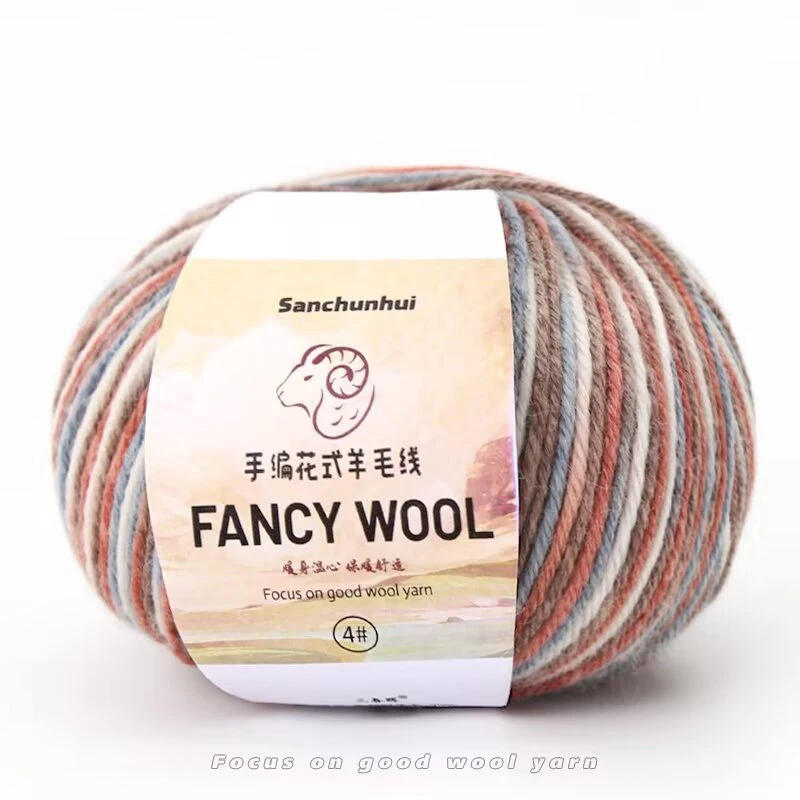 Description Picture 4 of itemD&D 50g/roll Merino Wool Yarn Baby Wool DIY Hand Knitted Crochet Scarf Clothes Yarn Clothes Hats