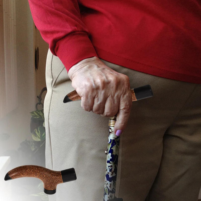 Description Picture 5 of itemWood Trekking Pole Handle Outdoor Hiking Pole Grip Replaceable Handle Walking Stick Handle