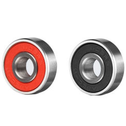 8 Pcs Steel Deep-Groove Ball Bearing Double Sealed Bearings Skateboard Skate Scooter Bearings Miniature Shafts Tool