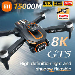 Xiaomi GT5 MAX Drone 8K Professional Caneras Aerial Photography Aircraft Brushless Motor GPS 1-Key Return Drone 15000M